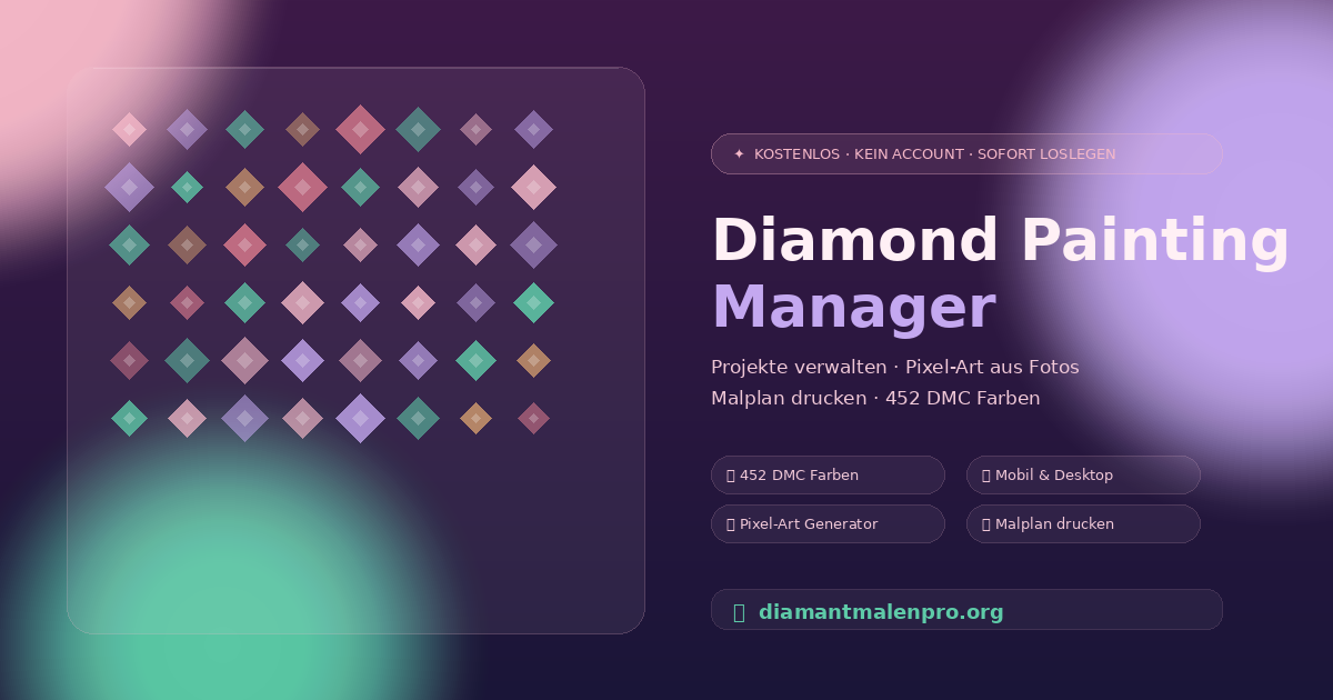 Diamond Painting Manager – Kostenlos, kein Download, läuft auf iPhone ...
